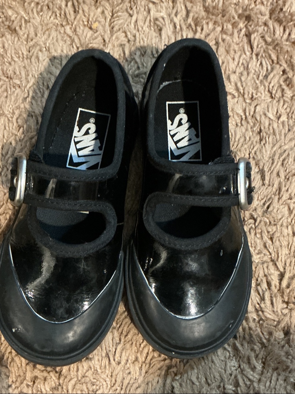EUC Vans Toddler Mary Jane Shoes